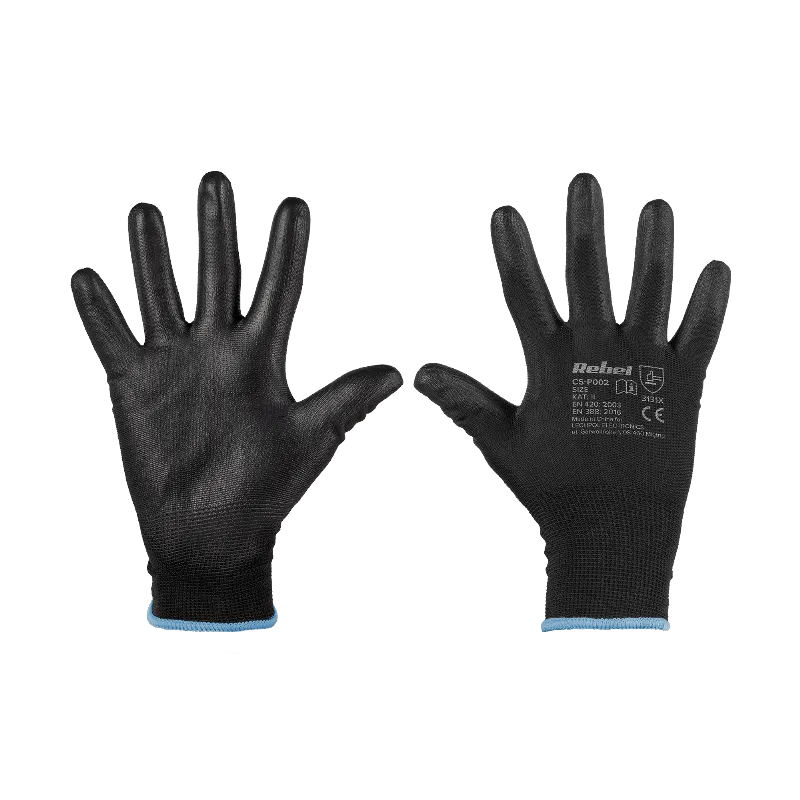 Manusa Lucru Poliuretan Marime 9 / L Set 12 Buc Rebel