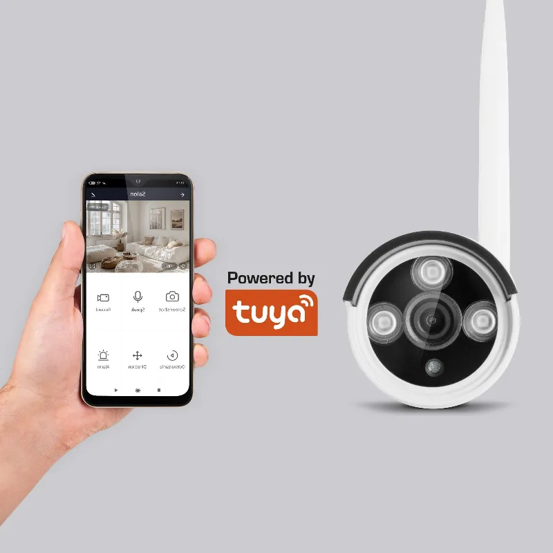 Set NVR Supraveghere Video Wifi 4 Camere Tuya Wi-Fi 6