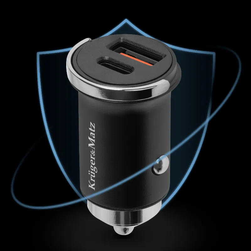 Incarcator Auto USB / Type C QC PD 30W Kruger Matz