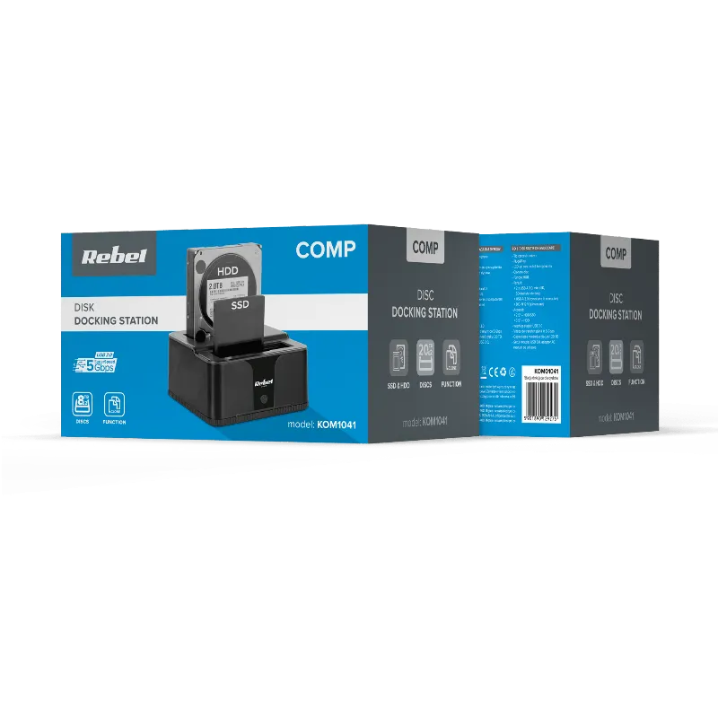 Docking Station Hdd SSD USB 3.0 Rebel