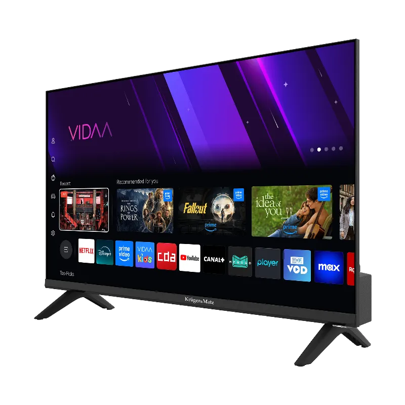 TV LED HD Smart Vidaa 24INCH 61CM 220V Kruger Matz
