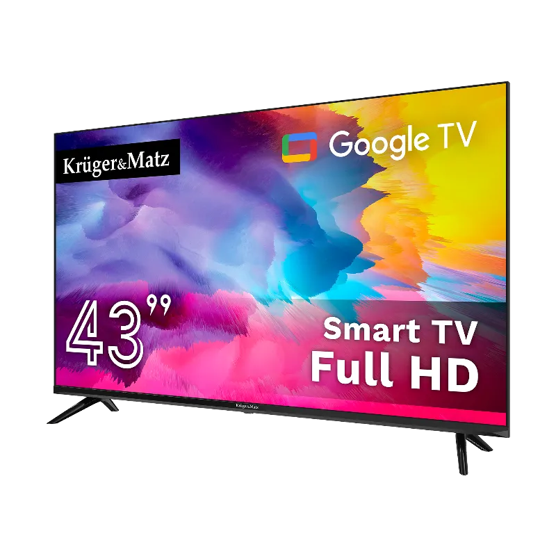 Google Smart TV 5.0 43 Inch 108CM H265 Kruger