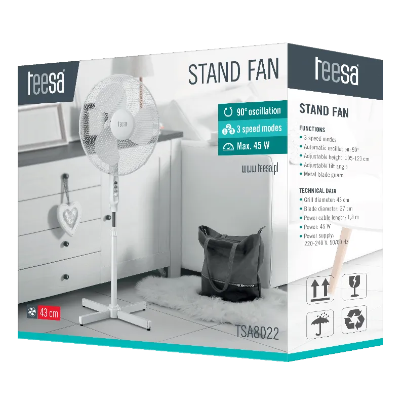 Ventilator Picior 3 Viteze Teesa