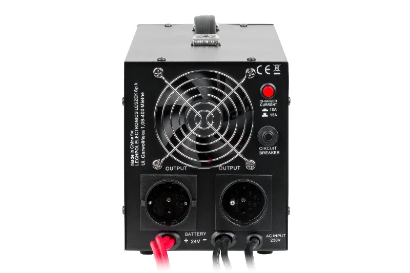 UPS cu Sinus Pur - 24V / 1050W / Negru