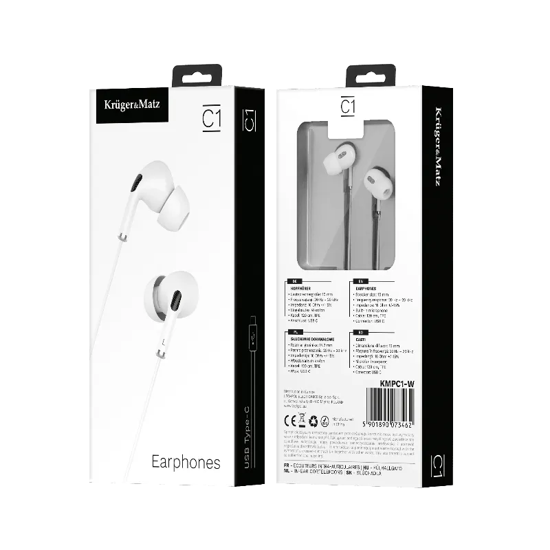 Casti in-Ear cu Microfon Kruger Matz