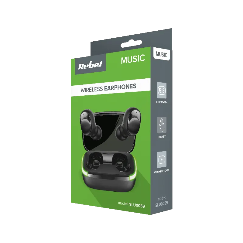 Casti Bluetooth 5.3 TWS-Y60 Rebel