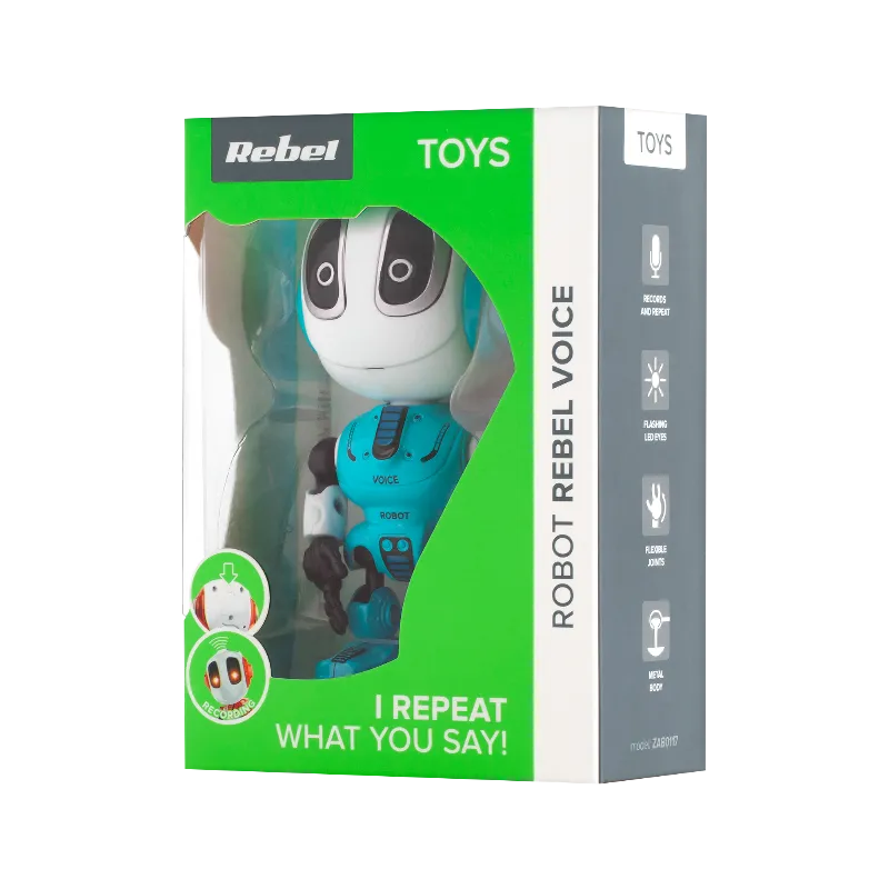 Robot Rebel Voice Blue