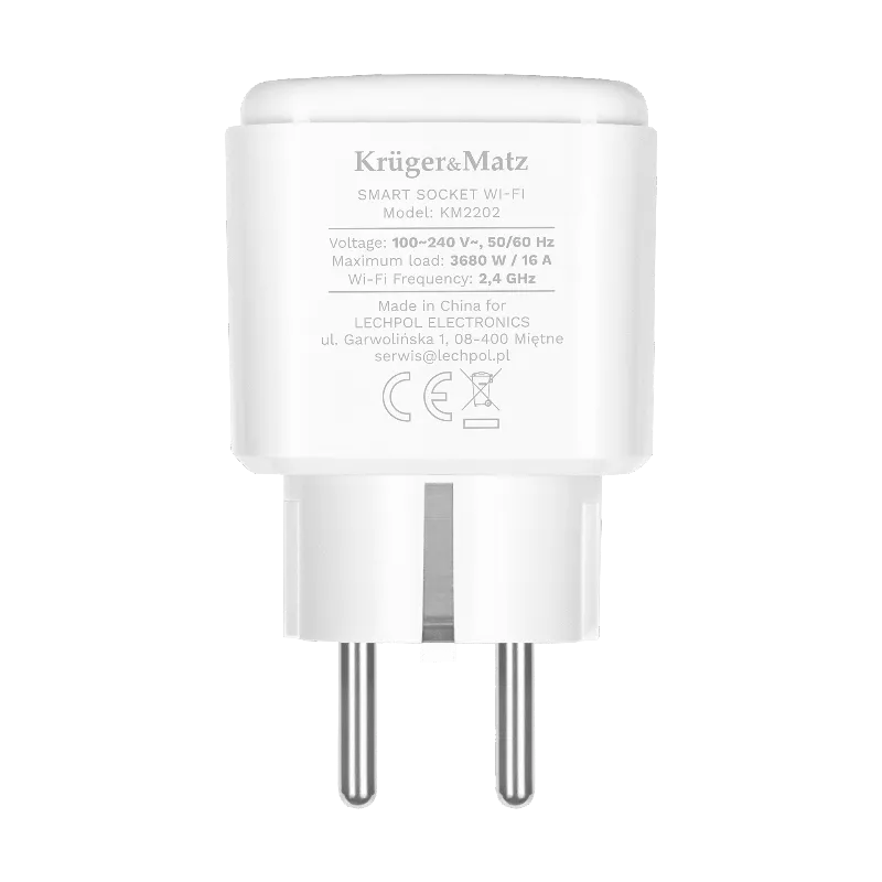 Priza Smart Wifi Connect P4 Tuya Kruger Matz