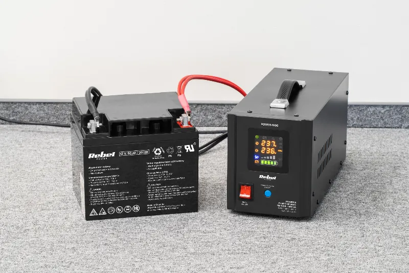 UPS Centrale Termice Sinus Pur 1000VA 700W 12V Rebel