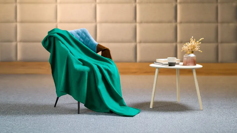 Patura Fleece Polar 130X150CM Verde Teesa
