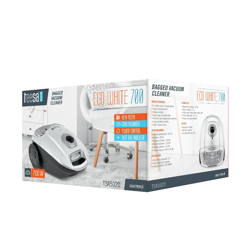 Aspirator 700W Eco White Teesa