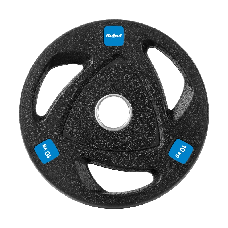 Disc Greutate Fonta Cauciucata Set 2 X 10 KG Rebel Acti