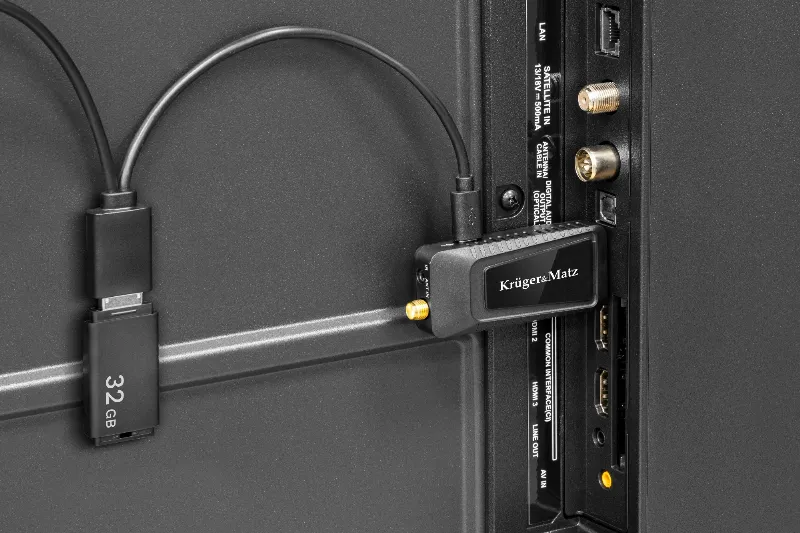 Tuner DVB-T2 HEVC H.265 HDMI Kruger Matz