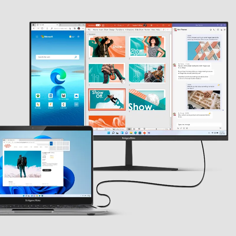 Monitor 27 Inch 100HZ Kruger Matz