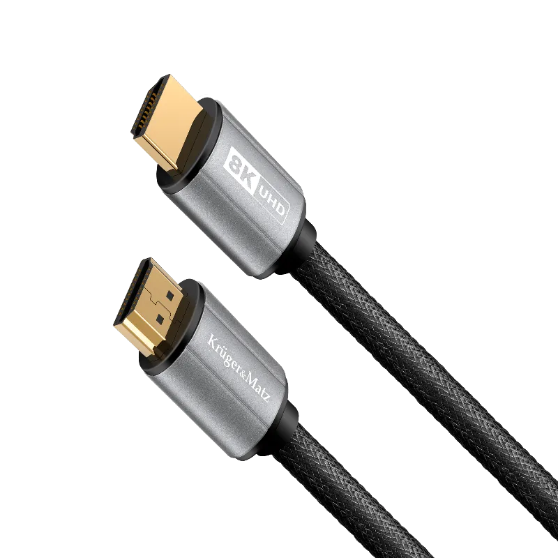 Cablu HDMI - HDMI 8K V 2.1 0.9M Kruger Matz