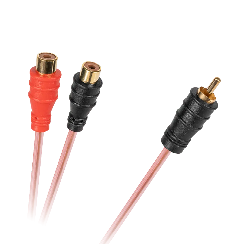 Cablu Y RCA Tata - 2XRCA Mama 0.2M