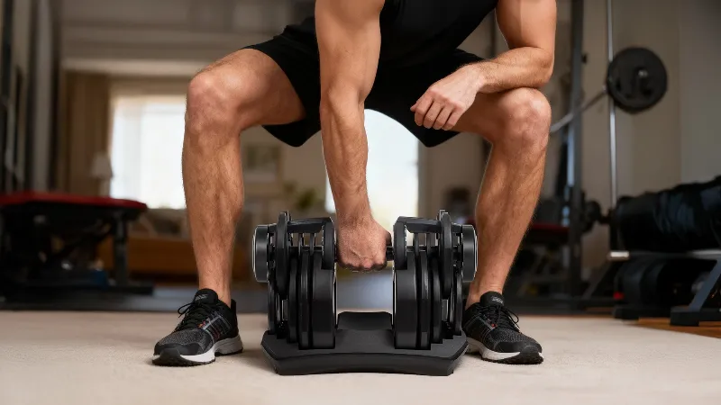Gantera din Fonta Reglabila Automata 40 KG Rebel Active