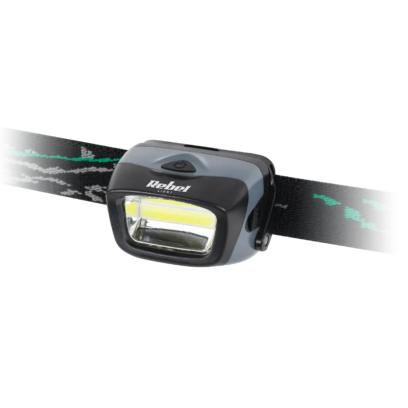 Lanterna Frontala LED 3W COB 120LM Rebel
