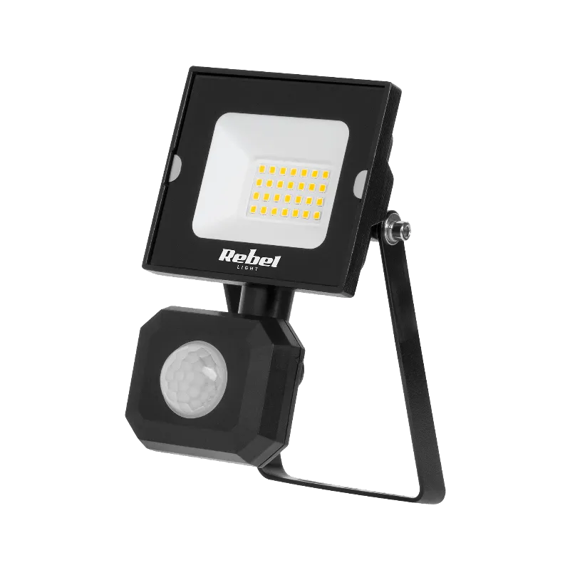 Reflector 20W cu Senzor de Miscare 4000K 230V Rebel