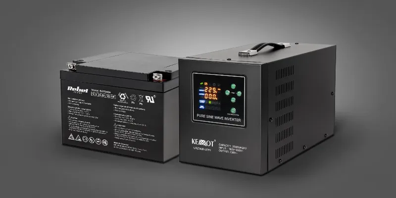 UPS Centrale Sinus Pur 2000VA/1400W 24V Kemot