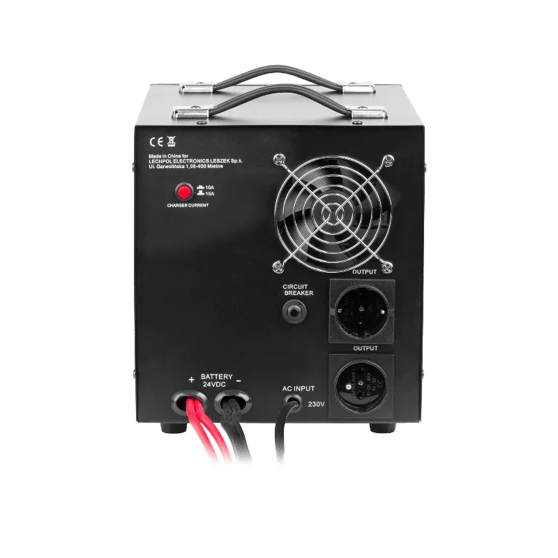 Ups cu Sinus Pur - 24V / 1400W / Negru