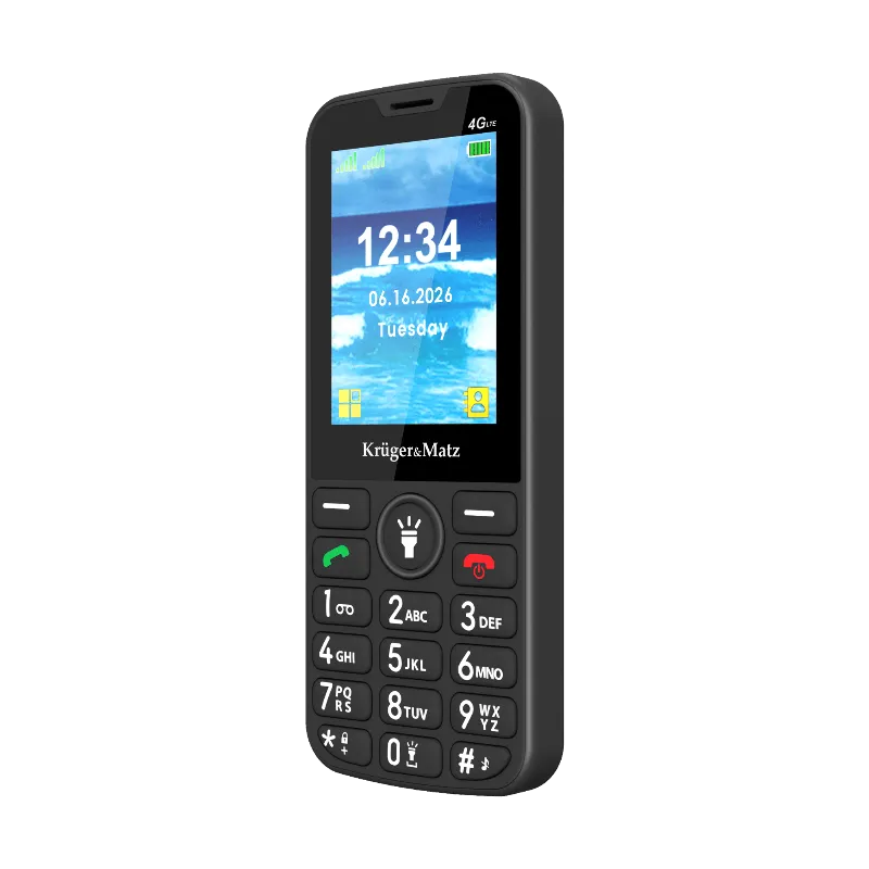 Telefon Gsm Seniori 4G Buton Sos Kruger Matz