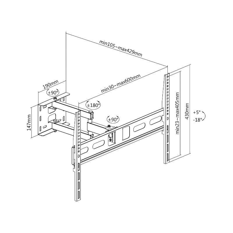 Suport Universal LED TV 37-70 Inch