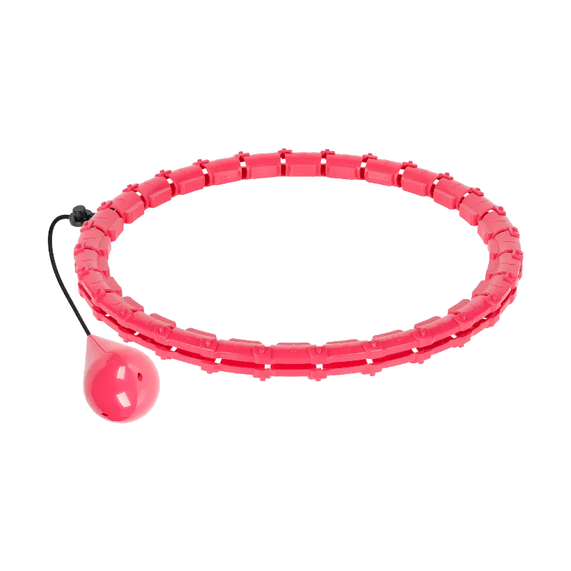 Cerc Fitness Smart Hula Hoop 50 CM Roz Rebel Active