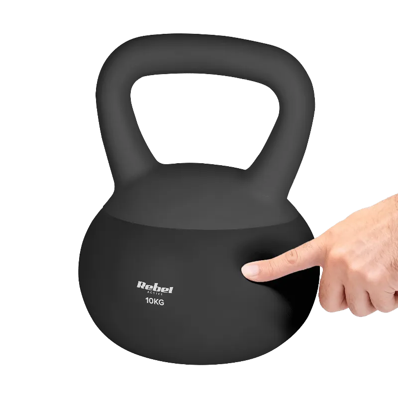 Kettlebell Vinil 10 KG Rebel Active