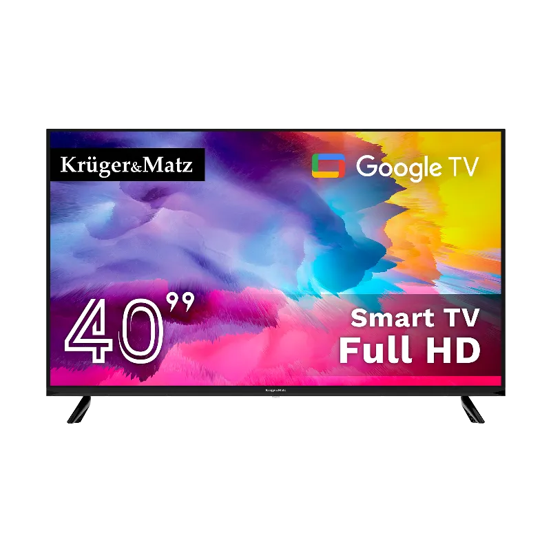 Google Smart TV 40 Inch 101CM H265 HEVC Kruger Matz