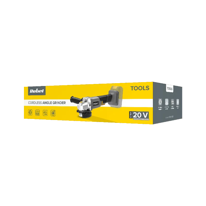 Polizor Unghiular 20V fara Acumulator Rebel