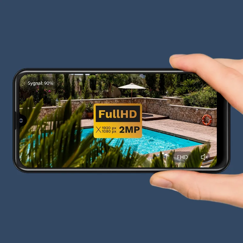 Camera Wifi Connect C90 Tuya Solar Kruger Matz
