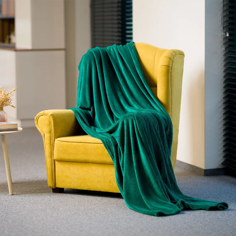 Patura Fleece Polar 150X200CM Verde Teesa