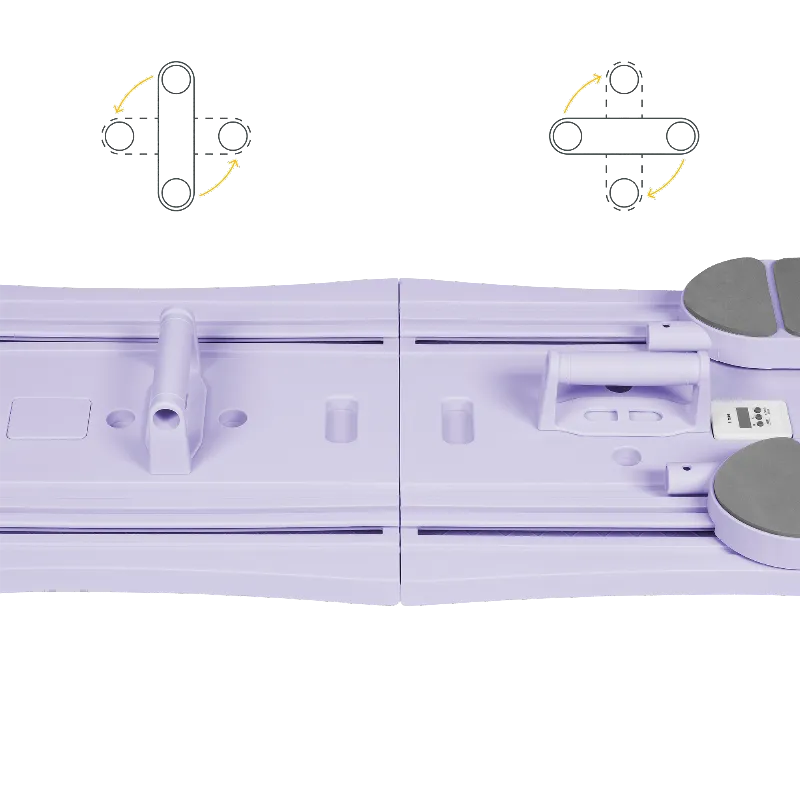 Placa Pilates Multifunctionala 9 in 1 Rebel Active