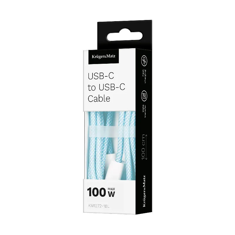Cablu USB Type C - Type C 100W 1M Kruger Matz