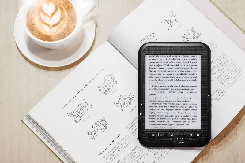 Ebook Reader 6 Inch E-Ink Library 4 Kruger Matz