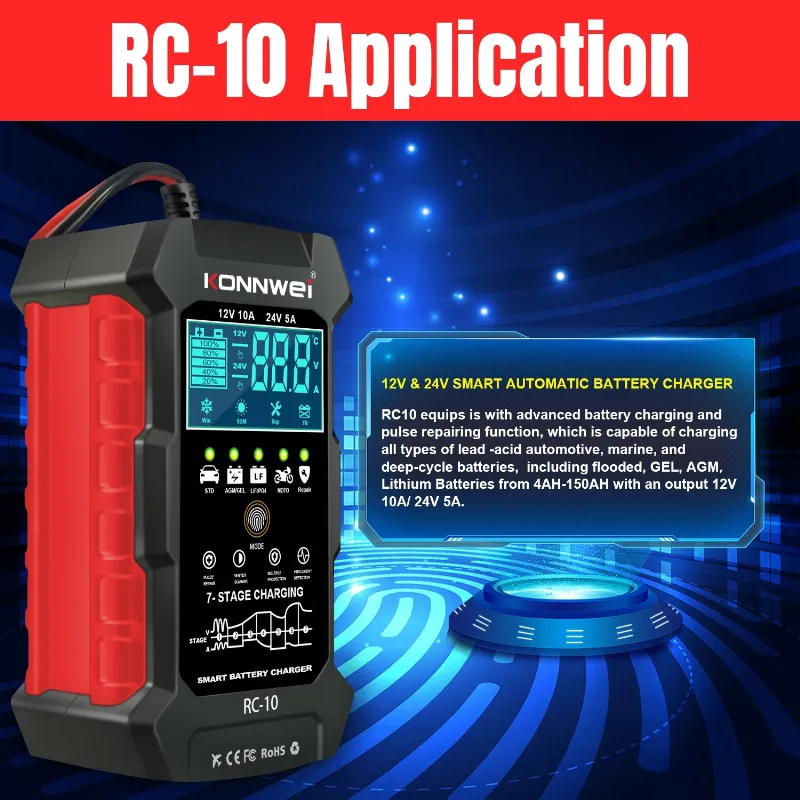 Redresor Auto Rc-10 Konnwei