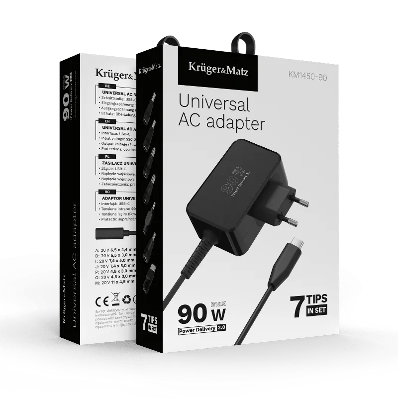 Alimentator Universal 90W Power Delivery Kruger Matz