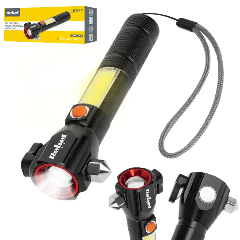 Lanterna Multifunctionala cu Acumulator Rebel