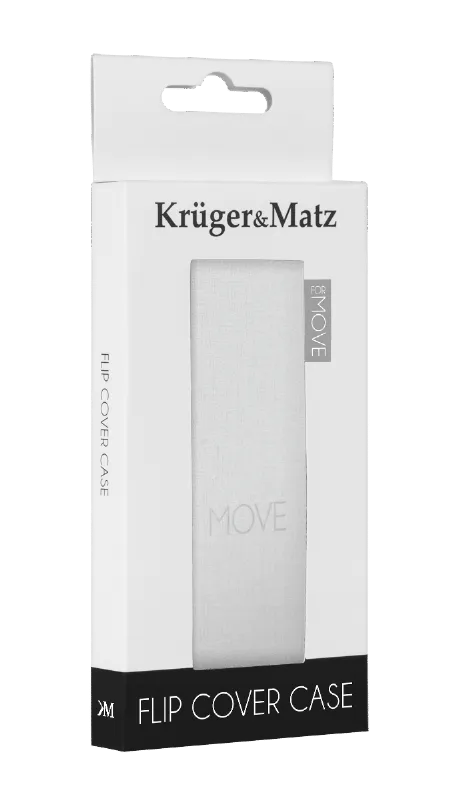 Flip Cover Alb Move Kruger Matz