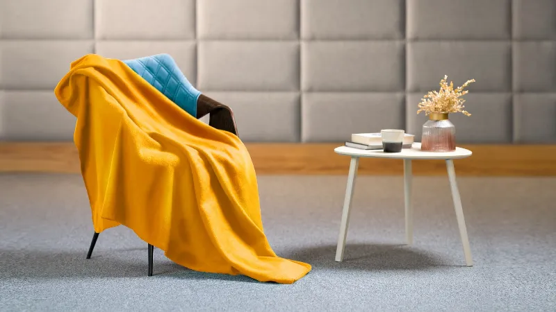 Patura Fleece Polar 130X150CM Galbena Teesa