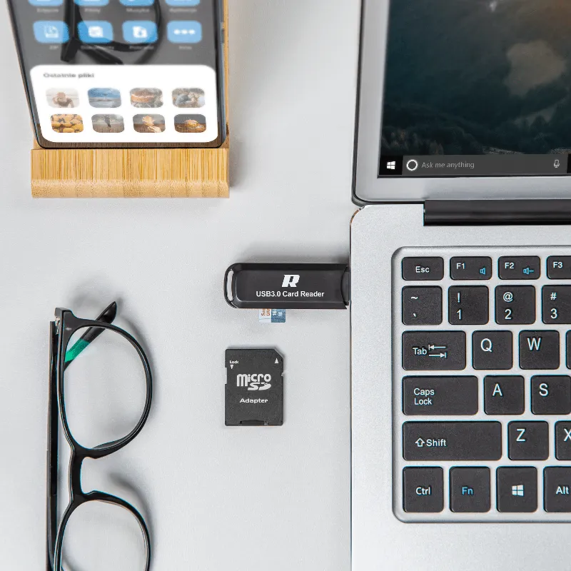 Cititor Micro SD USB 3.0 Rebel