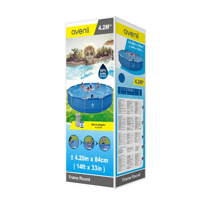 Piscina Cadru Metalic 427 H84 Filtru