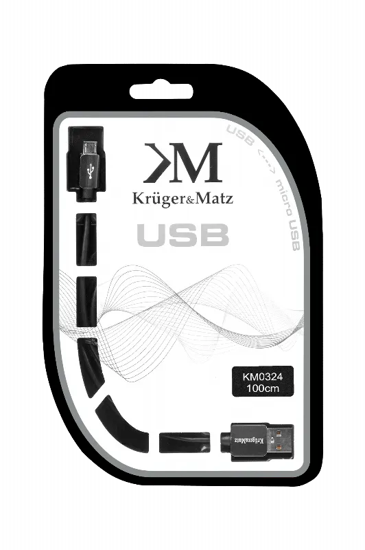 Cablu USB Tata-Micro USB Tata 1.0M Kruger Matz
