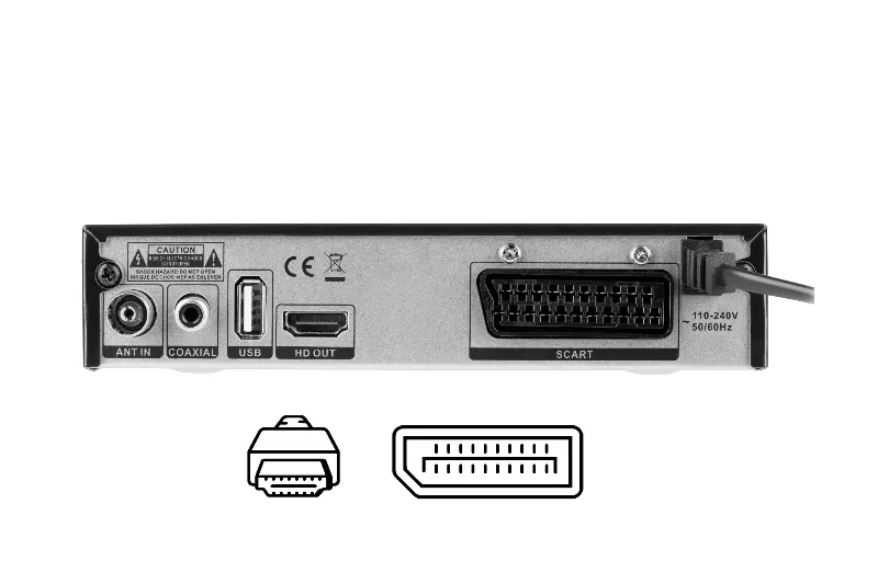 Tuner Digital Terestru / Cablu DVB-T2/C H.265 Cabletech