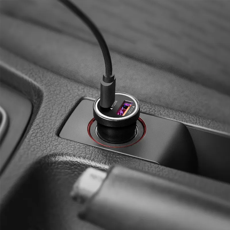 Incarcator Auto USB-A / Type C QC PD 38W Kruger Matz