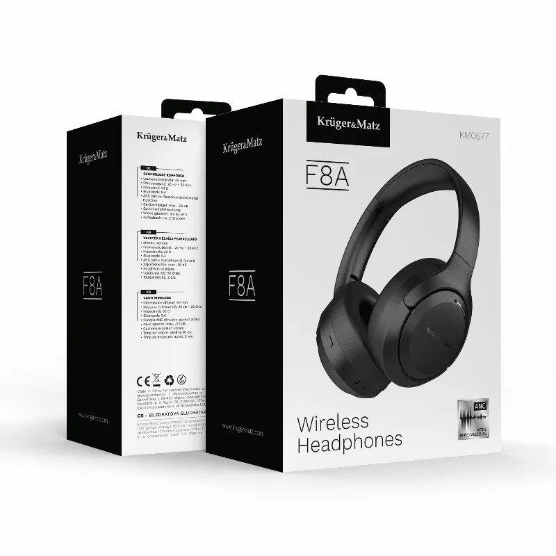 Casti Wireless cu Anc F8A Kruger Matz