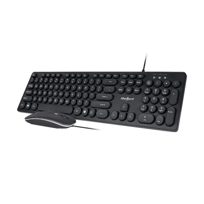Kit Tastatura si Mouse cu Fir WDS200 Rebel