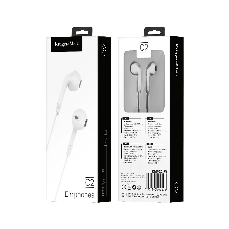 Casti in-Ear cu Microfon Kruger Matz
