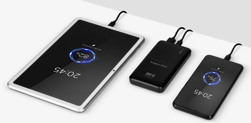 Power Bank 10000MAH Li-Pol QC /PD Kruger Matz